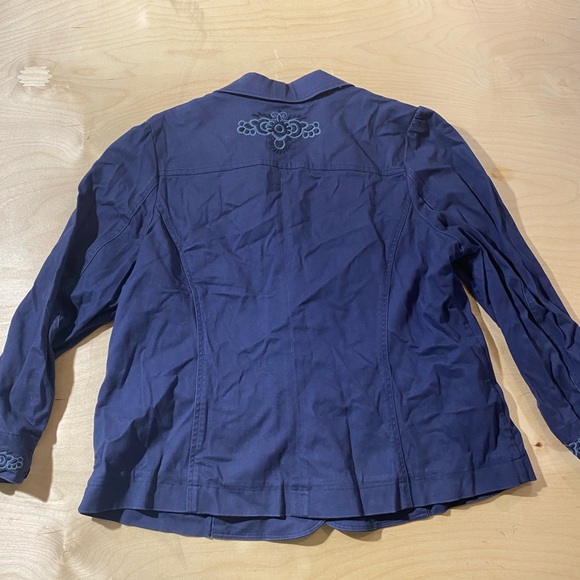 Denim & Company Blazer 1X (KD) - Picture 13 of 16